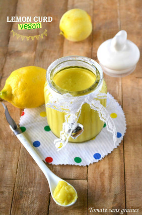 Recette de vegan lemon curd
