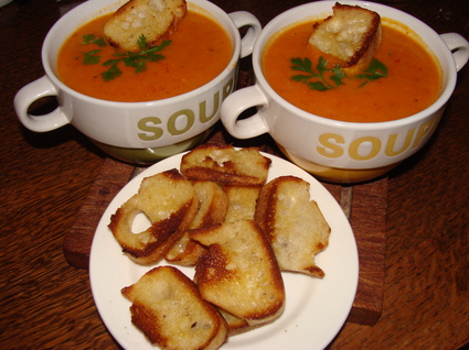 Recette de soupe flamboyante