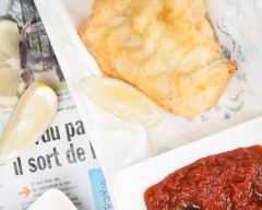 Recette fish and chips sauce barbecue