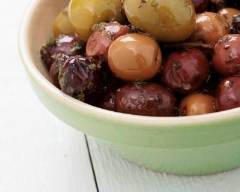 Recette olives marinées