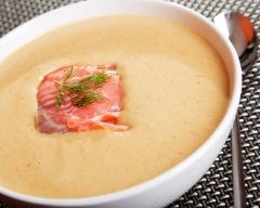 Recette soupe de saumon