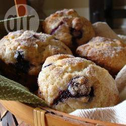 Recette muffins crémeux à la myrtille – toutes les recettes allrecipes