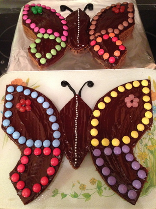 Recette de gâteaux papillons