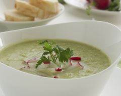 Recette soupe aux brocolis et chou fleur