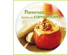 Recette pommes gourmandes farcies au camembert