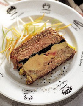 Pâté de canard truffé au foie gras pour 4 personnes