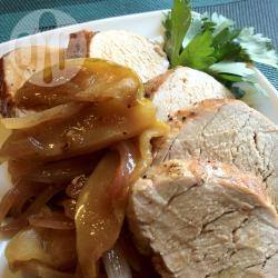 Recette filet de porc braisé aux pommes – toutes les recettes ...