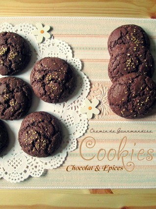 Recette de cookies chocolat & épices