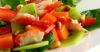 Recette de salade de crabe aux kiwis et pamplemousse