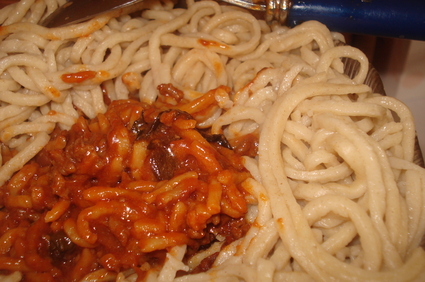 Recette de spaghetti à la bolognaise esprit asiatique
