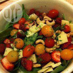 Recette salade épinard et fruits rouges – toutes les recettes ...