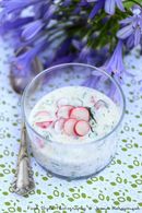 Recette yaourt aux radis, concombre et aneth
