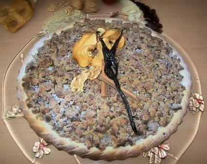Recette tarte d'automne (tarte dessert)