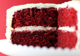 Gâteau rouge velours pour 8 personnes