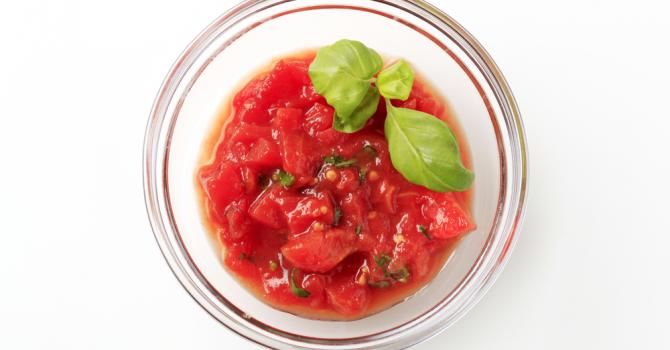 Recette de sauce vinaigrette à la tomate
