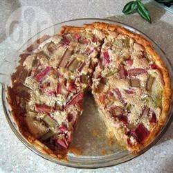 Recette tarte à la rhubarbe et à la cannelle – toutes les recettes ...