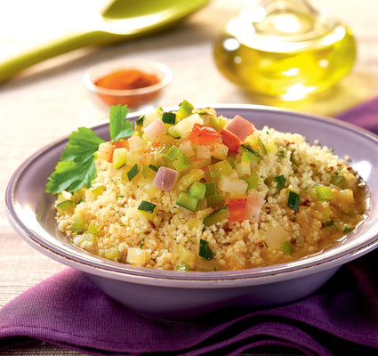 Recette de couscous végétarien aux épices