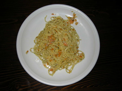 Recette de spaghettis carottes et basilic