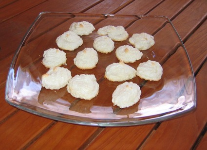Recette de meringues moelleuses à la noix de coco