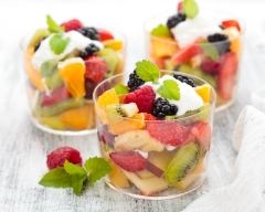 Recette salade de fruits au yaourt