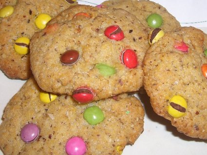 Recette cookies aux smarties (cookie)