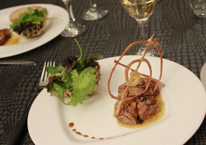Recette de foie gras poêlé aux pommes caramélisées & calvados ...