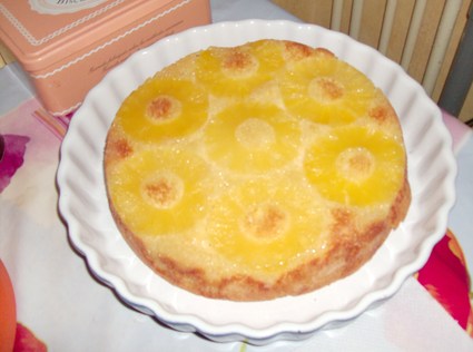 Recette de gâteau à l'ananas express
