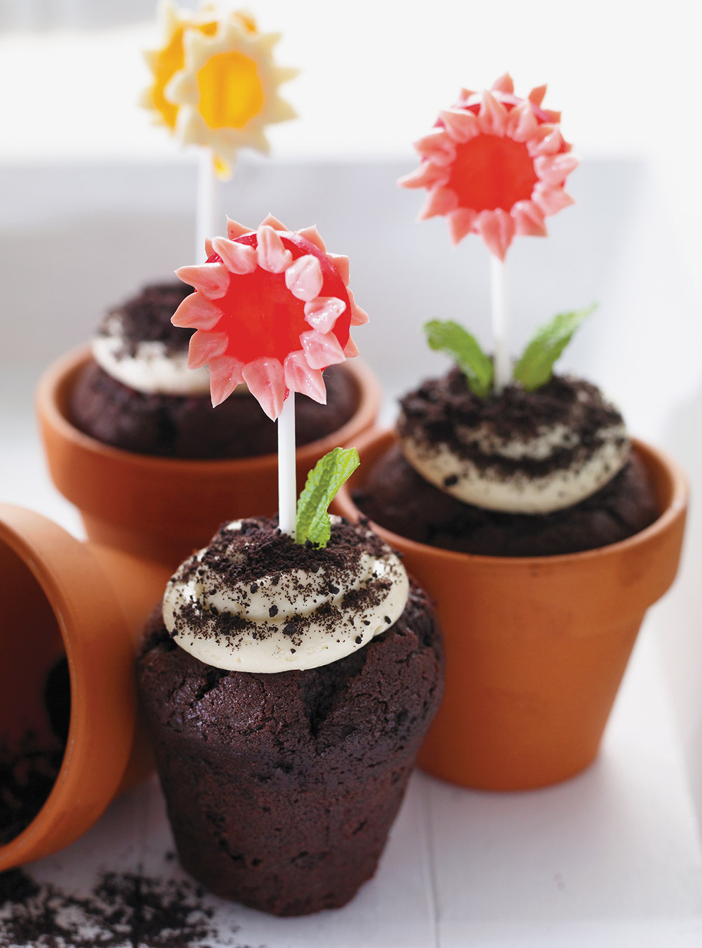 Cupcakes printemps en fleur | ricardo