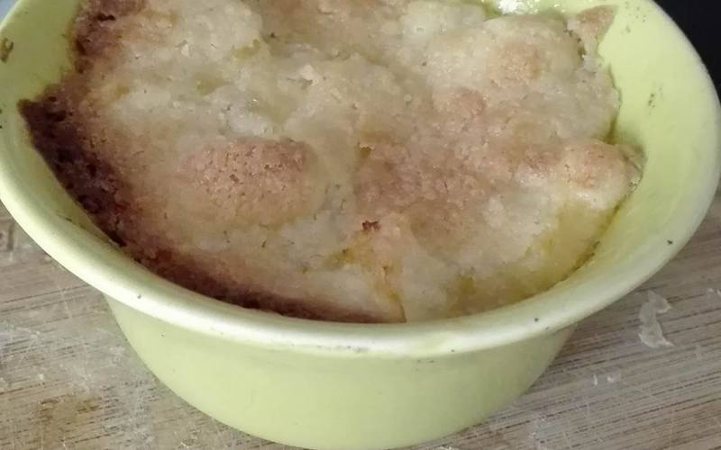 Recette crumble aux pommes individuel pas chère et simple ...