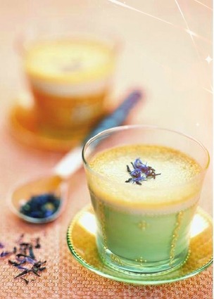 Recette de tasse de délice au thé vert et lavande