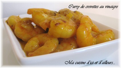 Recette de curry de crevettes au vinaigre