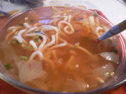 Recette de soupe de kim chi