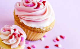 Cupcakes à l eau de rose pour 12 personnes