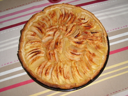 Recette tarte aux pommes et cannelle (tarte dessert)
