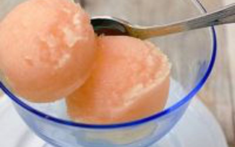 Recette sorbet bio pamplemousse et sa rosée précieuse pas chère ...