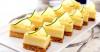 Recette de cheesecakes au citron pour café gourmand