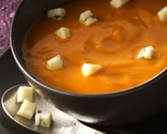 Recette soupe de potimarron au morbier