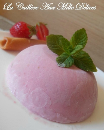 Recette de glace à la fraise sans sorbetière