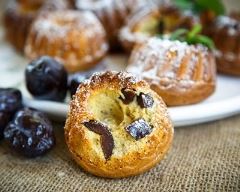 Recette muffins aux prunes séchées à la vanille