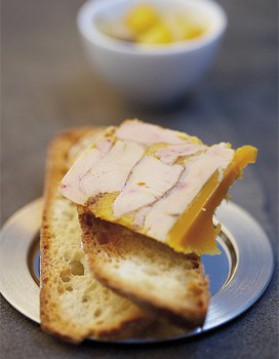 Foie gras aux épices douces pour 8 personnes