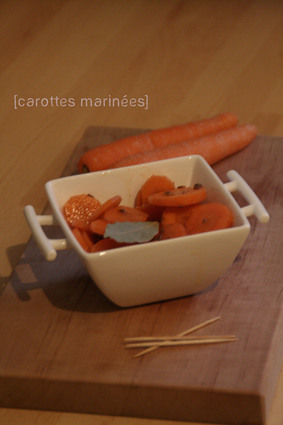 Recette de carottes marinées aux épices