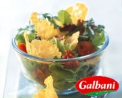 Recette salade aux tomates confites et aux tuiles de grana padano