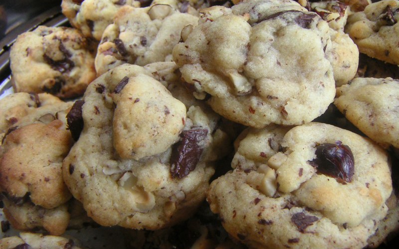 Recette cookies aux noisettes pas chère et simple > cuisine étudiant