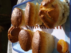 Muffins aux abricots secs pour 4 personnes