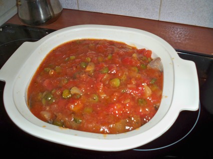 Recette de langue de boeuf sauce piquante à la tomate