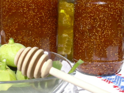 Recette de confiture de figues au miel de châtaigner