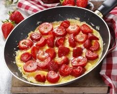 Recette omelette aux fraises
