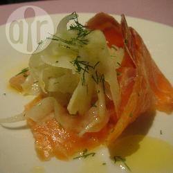 Recette salade de fenouil au saumon fumé – toutes les recettes ...