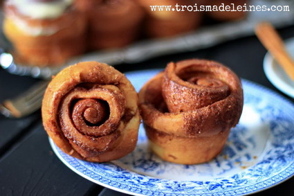 Recette de muffins cinnamon rolls