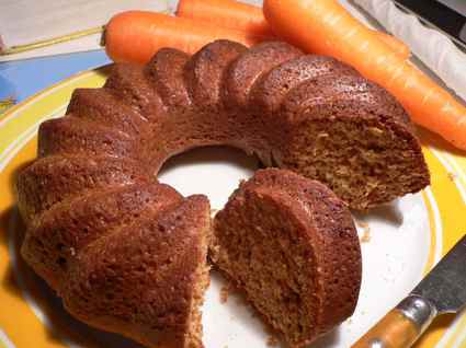 Recette de carrot cake à l'huile de noix et à l'orange